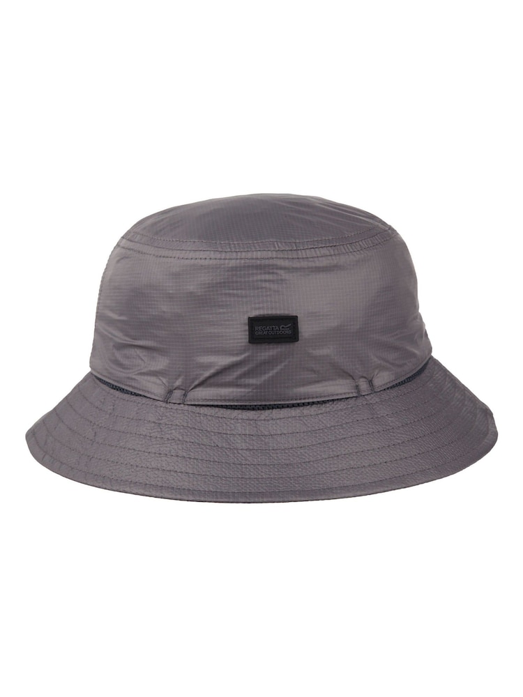 Regatta Grey Unisex Utility Bucket Hat - Image 2 of 6