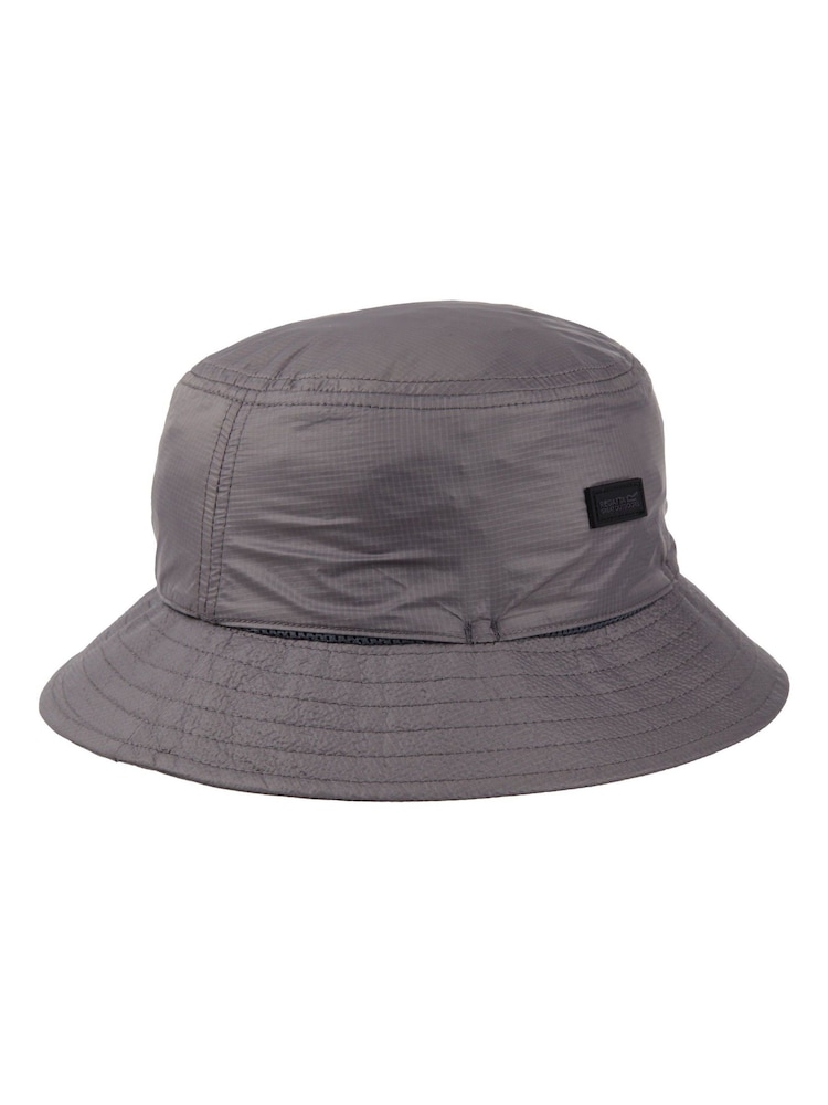 Regatta Grey Unisex Utility Bucket Hat - Image 3 of 6