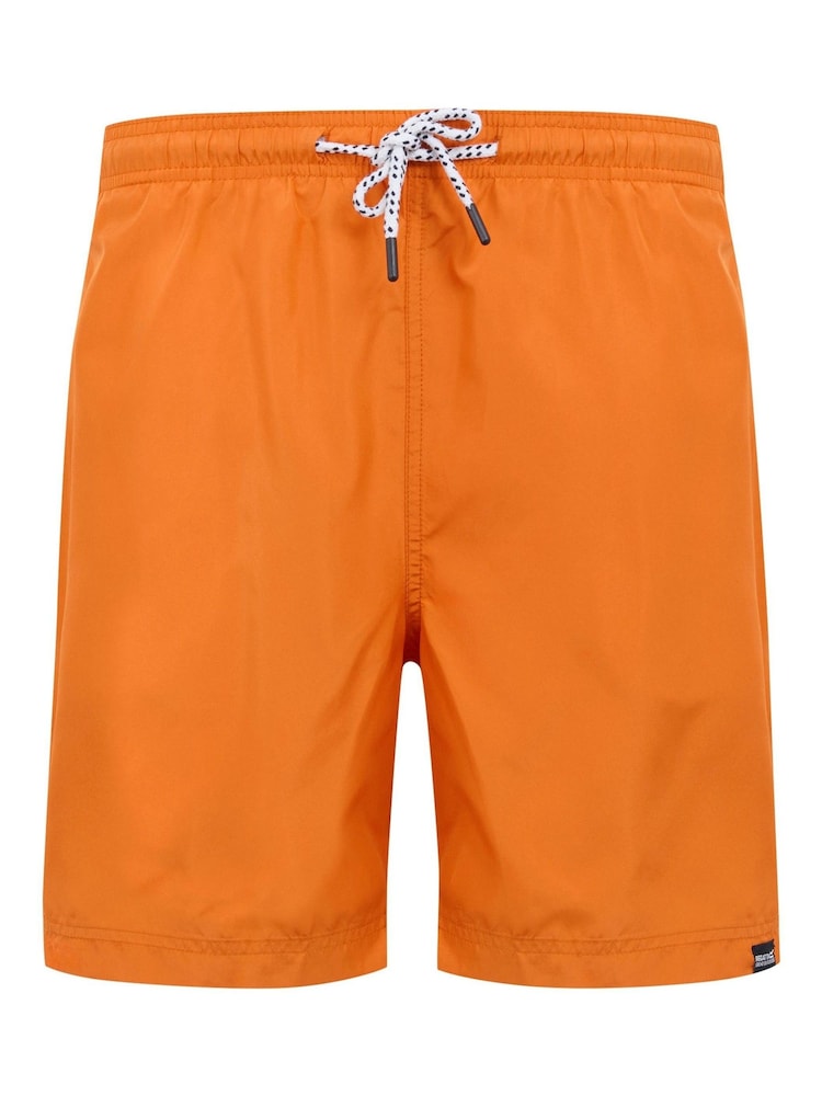 Regatta Orange Mens Mackleyna Swim Shorts - Image 5 of 7