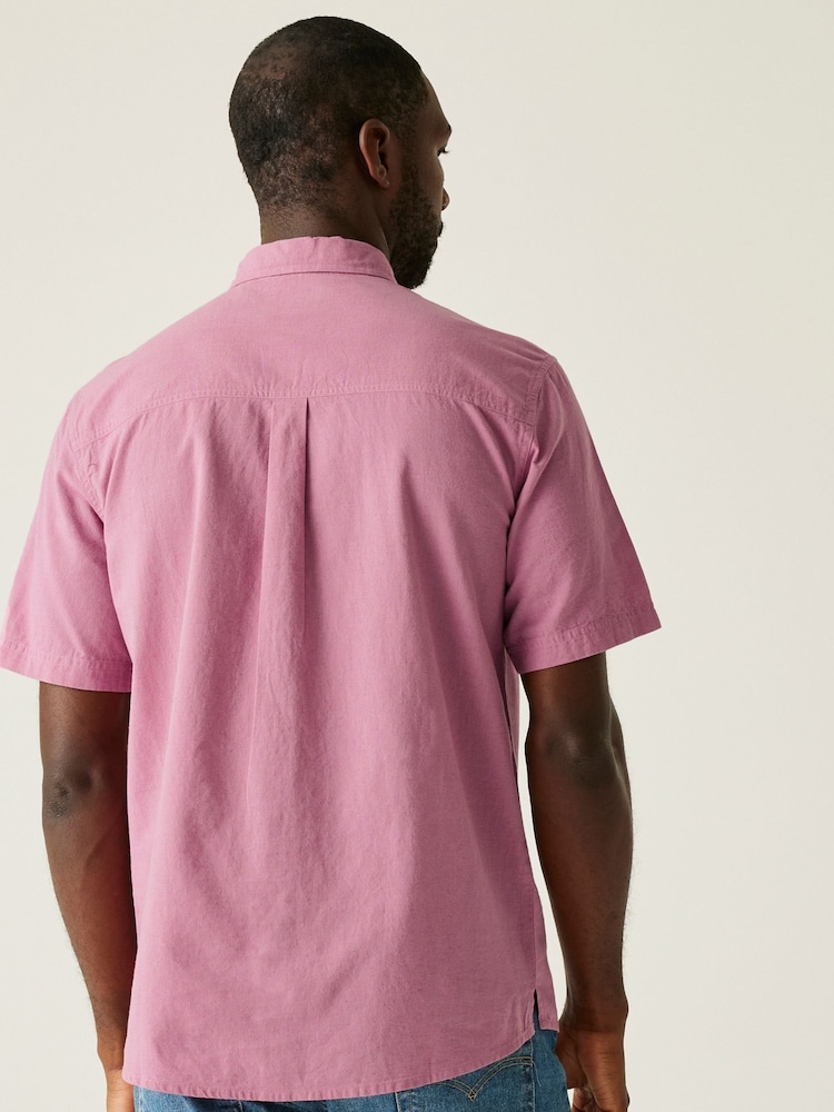 Camisas leves de manga curta Regatta Mens Loran - Imagem 2 de 7