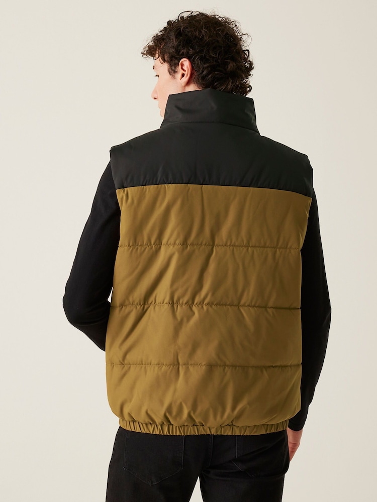 Regatta Yellow Mens Hawfinch II Padded Body Warmer - Image 2 of 6