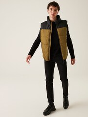 Regatta Yellow Mens Hawfinch II Padded Body Warmer - Image 3 of 6