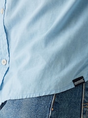Синий - Regatta Mens Loran Long Sleeve Shirt - Изображение 4 из 4