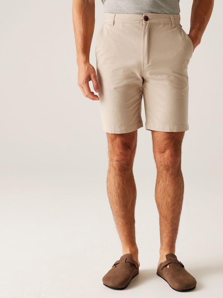 Regatta Cream Mens Sabastal Casual Shorts - Image 1 of 7