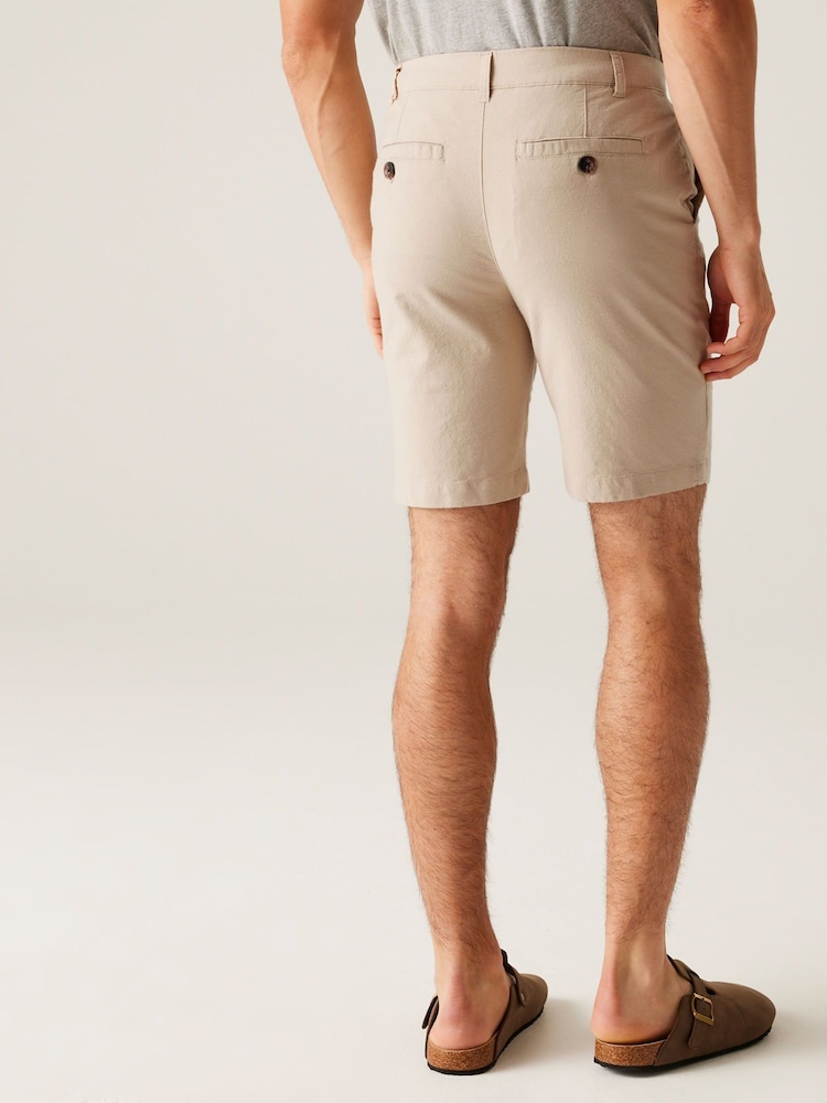 Regatta Cream Mens Sabastal Casual Shorts - Image 2 of 7