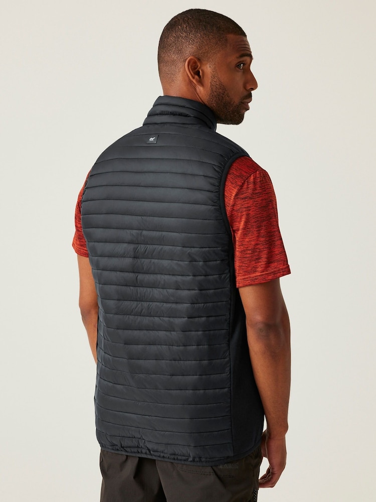 Regatta Black Mens Anderson Hybrid Body Warmer - Image 2 of 7