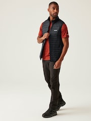 Regatta Black Mens Anderson Hybrid Body Warmer - Image 3 of 7