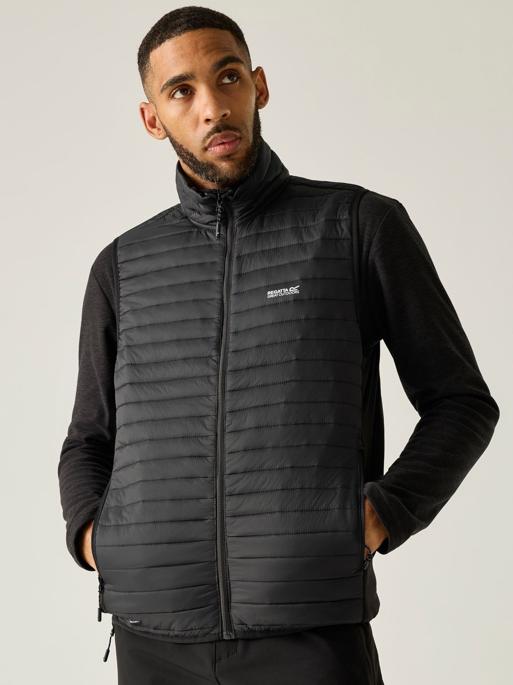 Buy Regatta Black Andreson Hybrid Bodywarmer Gilet from Next USA