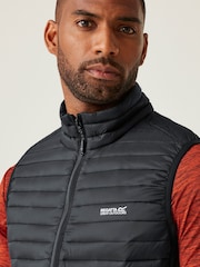 Regatta Black Mens Anderson Hybrid Body Warmer - Image 4 of 7