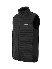 Regatta Black Mens Anderson Hybrid Body Warmer - Image 7 of 7