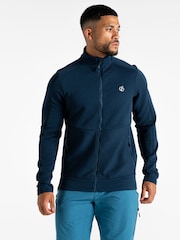 Dare 2b Mens Blue Airising Midlayer Fleece - Image 1 of 7
