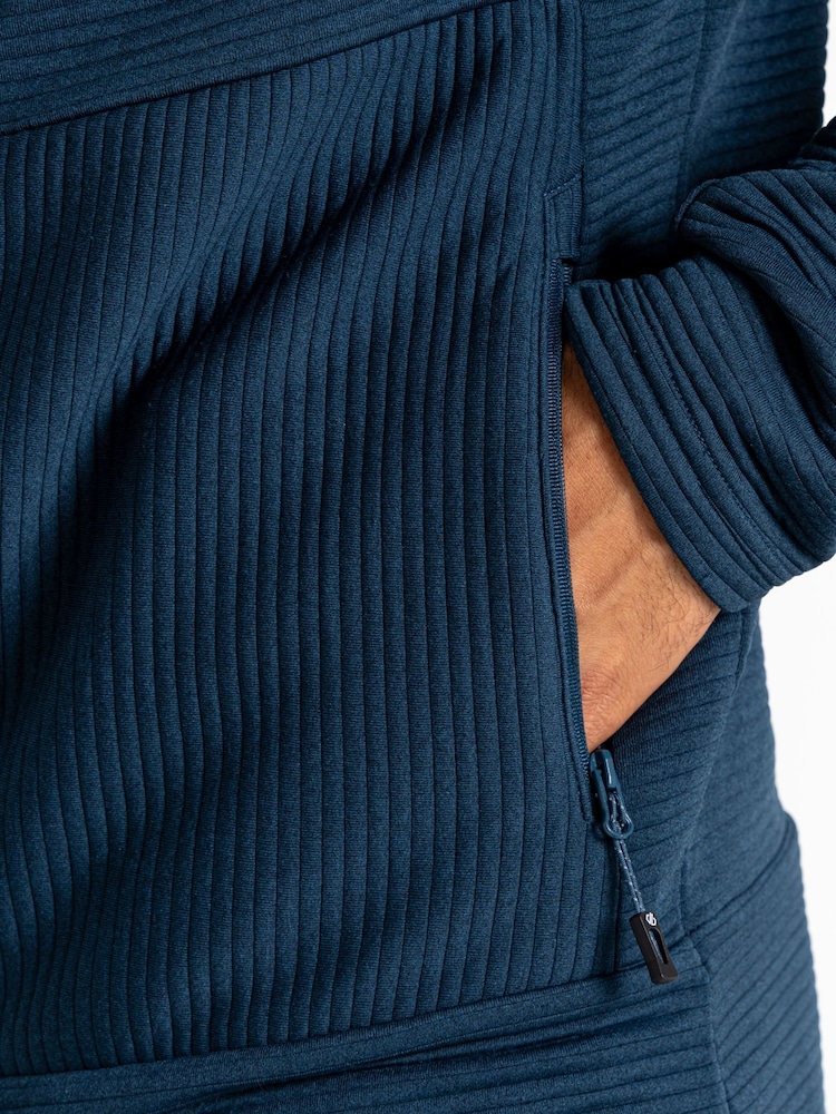 Dare 2b Mens Blue Airising Midlayer Fleece - Image 4 of 7