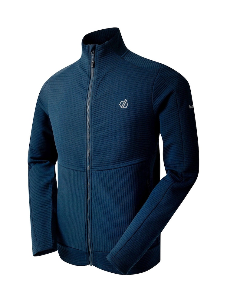 Dare 2b Mens Blue Airising Midlayer Fleece - Image 6 of 7