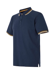 Regatta Blue Mens Adryan Polo Shirt - Image 7 of 7