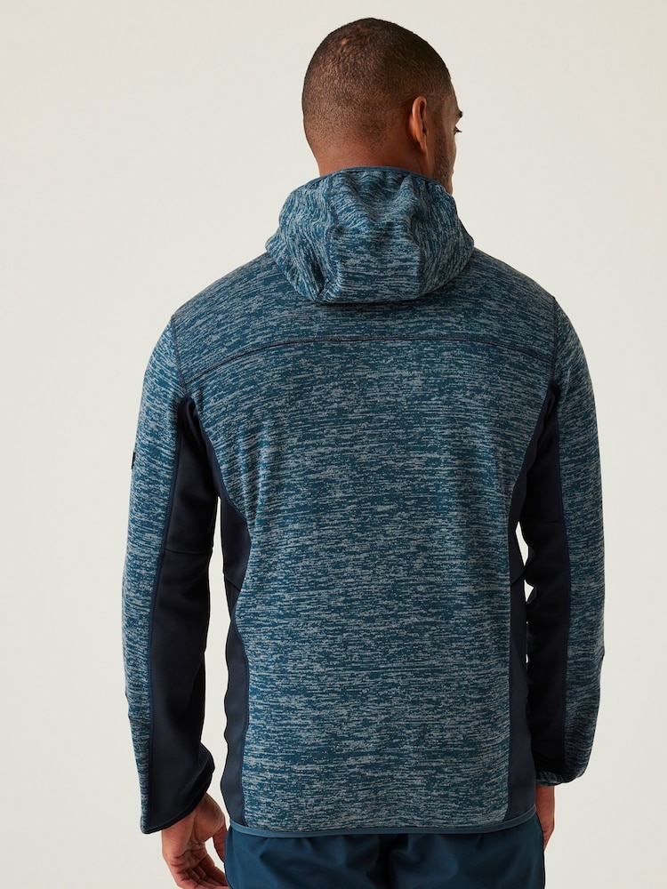 Regatta Blue Mens Alven Full-Zip Fleece - Image 2 of 8