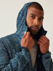 Regatta Blue Mens Alven Full-Zip Fleece - Image 5 of 8