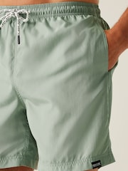 Зеленый - Regatta Mens Mackleyna Swim Shorts - Изображение 4 из 7