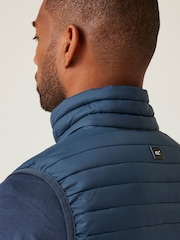 Regatta Blue Mens Anderson Hybrid Body Warmer - Image 4 of 7