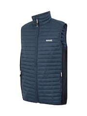Regatta Blue Mens Anderson Hybrid Body Warmer - Image 7 of 7