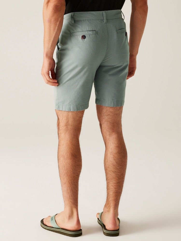 Verde - Pantaloni scurți casual pentru bărbați Regatta Sabastal - Imaginea 2 din 7