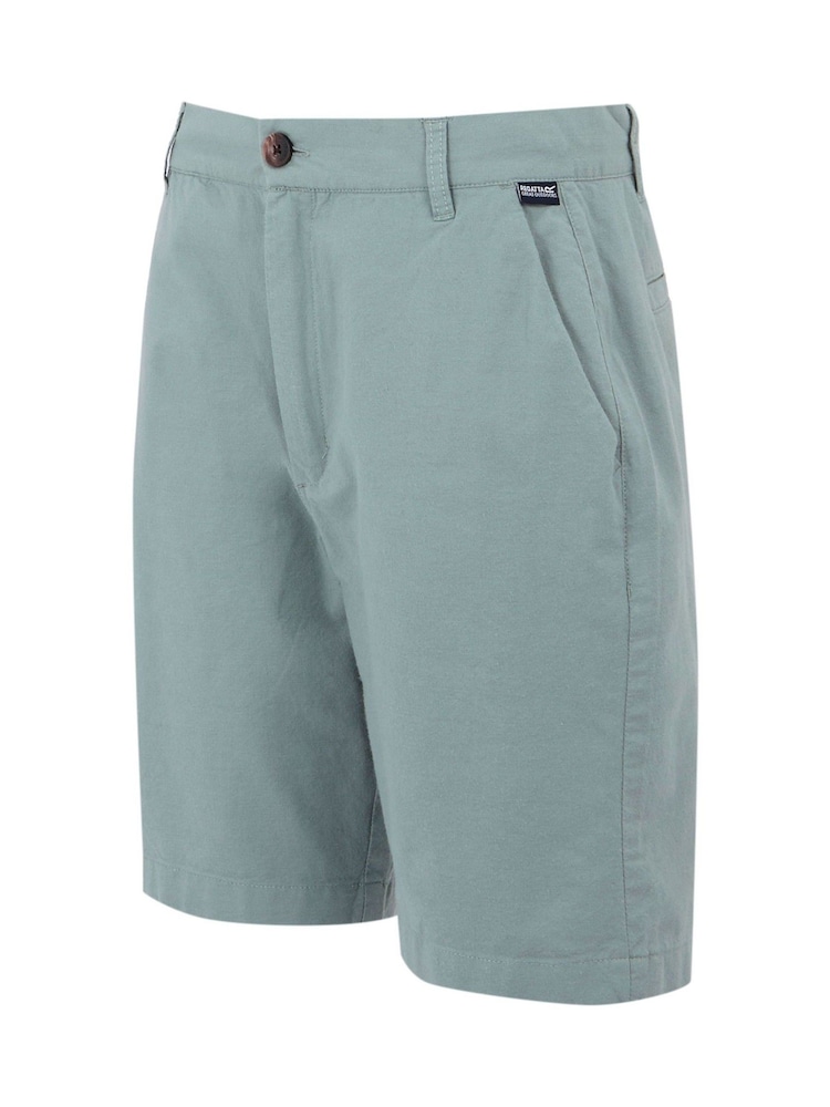 Verde - Pantaloni scurți casual pentru bărbați Regatta Sabastal - Imaginea 7 din 7