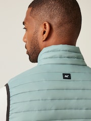 Regatta Green Mens Anderson Hybrid Body Warmer - Image 4 of 7