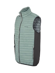 Regatta Green Mens Anderson Hybrid Body Warmer - Image 7 of 7