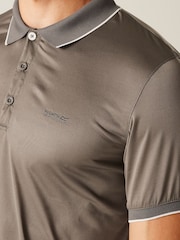Светло-серый - Regatta Mens Remex II Jersey Polo Shirt - Image 4 of 7