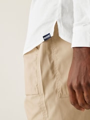 Regatta White Mens Loran Long Sleeve Shirt - Image 4 of 7