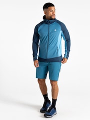 Dare 2b Mens Blue Assimilate IV Core Stretch Midlayer Fleece - Image 1 of 5