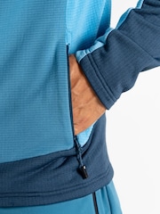 Dare 2b Mens Blue Assimilate IV Core Stretch Midlayer Fleece - Image 3 of 5