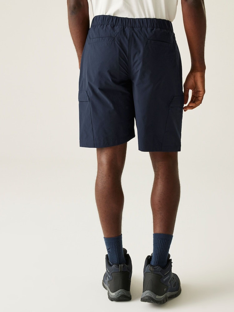 Regatta Blue Mens Mallen Multi Pocket Shorts - Image 2 of 4