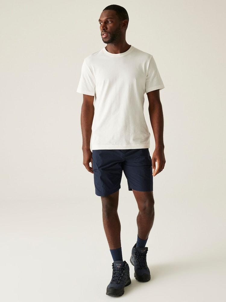 Regatta Blue Mens Mallen Multi Pocket Shorts - Image 3 of 4