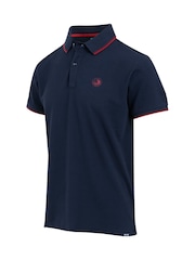 أزرق - Regatta Mens Tadeo II 100% Cotton Polo Shirt - صورة 7 من 7