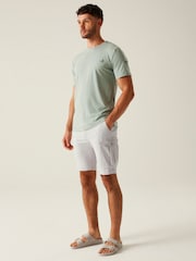 Regatta Grey Mens Bendrick Casual Cargo Shorts - Image 3 of 7