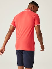 أحمر - Regatta Mens Tadeo II 100% Cotton Polo Shirt - صورة 2 من 7