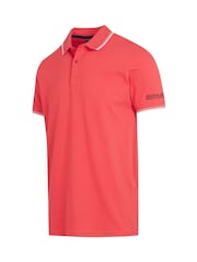 أحمر - Regatta Mens Tadeo II 100% Cotton Polo Shirt - صورة 7 من 7