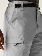 Regatta Grey Mens Mallen Multi Pocket Shorts - Image 4 of 7