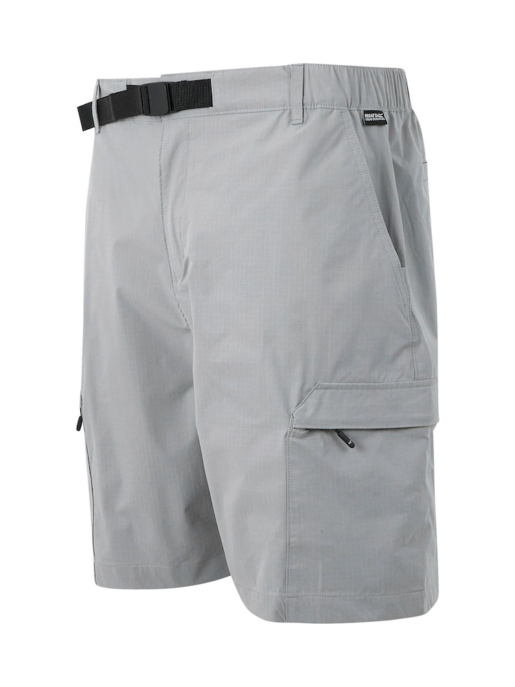 Regatta Grey Mens Mallen Multi Pocket Shorts - Image 6 of 7