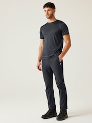 Regatta Grey Mens Highton II Zip Off Walking Trousers - Image 3 of 7