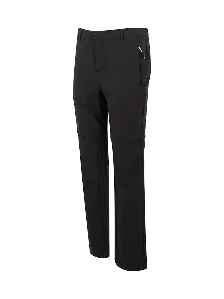 Regatta Grey Mens Highton II Zip Off Walking Trousers - Image 7 of 7