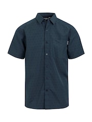 Regatta Blue Mens Mindano IX Short Sleeve Shirt - Image 5 of 7