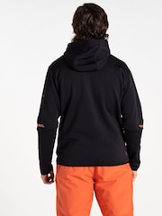 Dare 2b Mens Camber Core Stretch Black Midlayer Fleece - Image 3 of 7