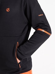 Dare 2b Mens Camber Core Stretch Black Midlayer Fleece - Image 4 of 7