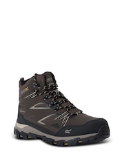 Regatta Brown Mens Holcombe III Waterproof Boots - Image 2 of 6
