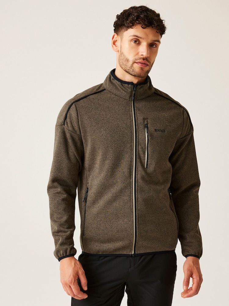 Regatta Light Green Mens Kames Full Zip Fleece - Image 1 of 7
