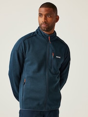 Regatta Blue Mens Kames Full Zip Fleece - Image 1 of 7