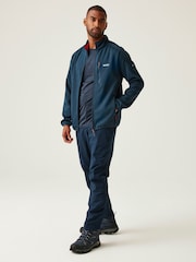 Regatta Blue Mens Kames Full Zip Fleece - Image 3 of 7