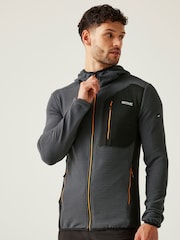 Regatta Grey Mens Lakewright Full-Zip Midlayer Fleece - Image 1 of 7