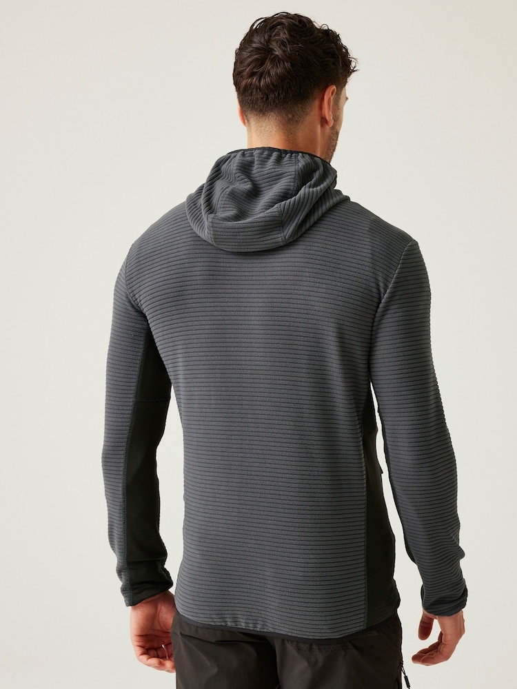 Regatta Grey Mens Lakewright Full-Zip Midlayer Fleece - Image 2 of 7